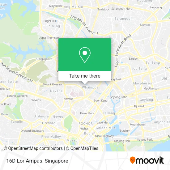 16D Lor Ampas地图