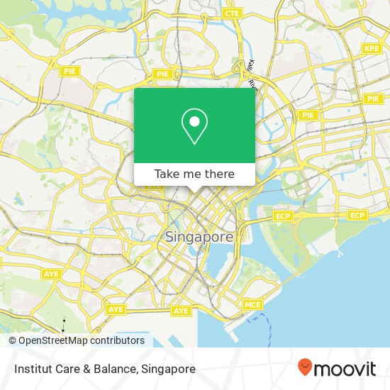 Institut Care & Balance map