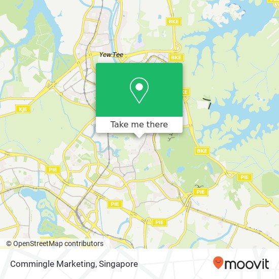 Commingle Marketing map