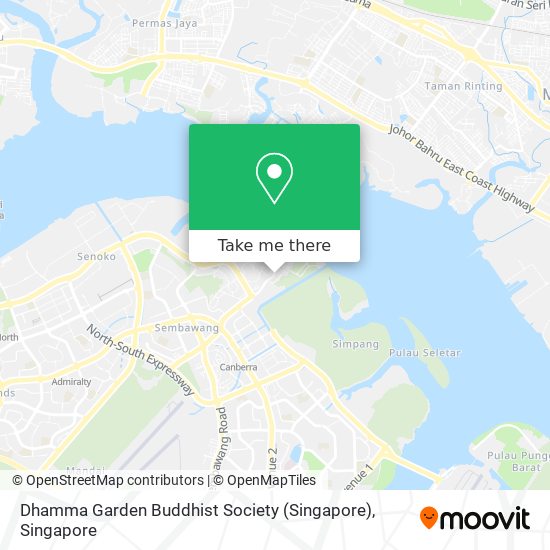 Dhamma Garden Buddhist Society (Singapore)地图