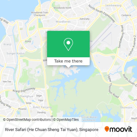 River Safari (He Chuan Sheng Tai Yuan) map