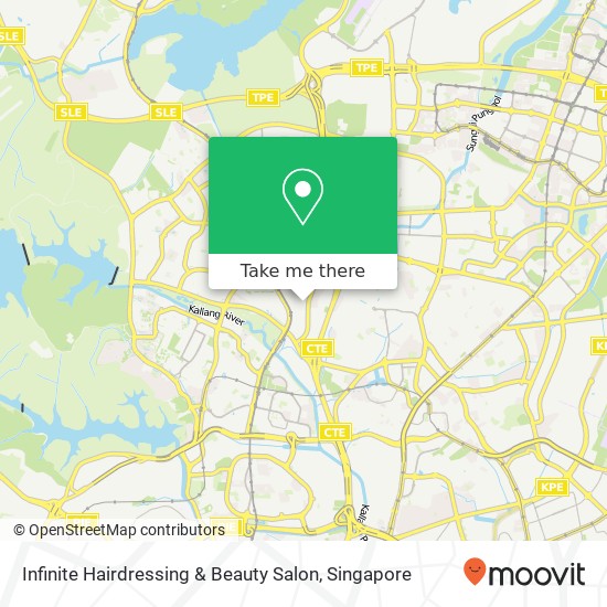 Infinite Hairdressing & Beauty Salon map