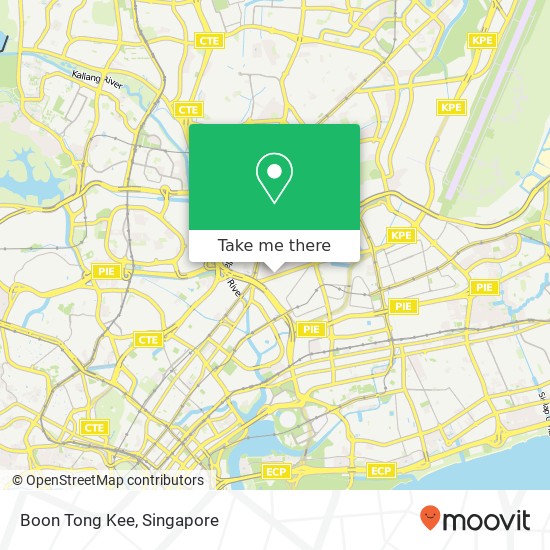 Boon Tong Kee map