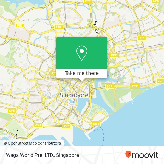 Waga World Pte. LTD. map