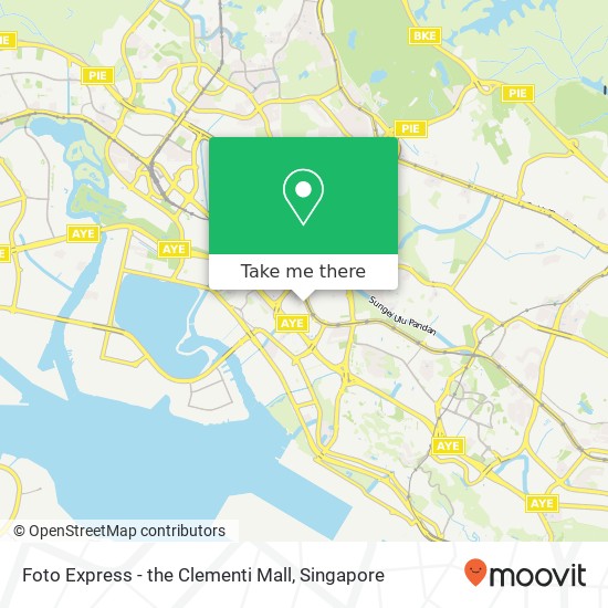 Foto Express - the Clementi Mall map