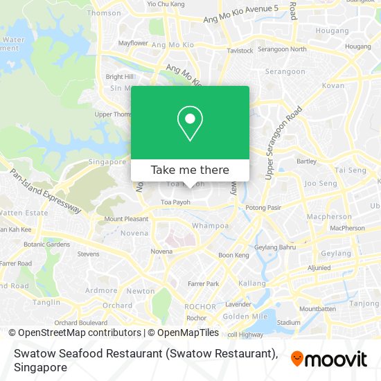 Swatow Seafood Restaurant (Swatow Restaurant) map