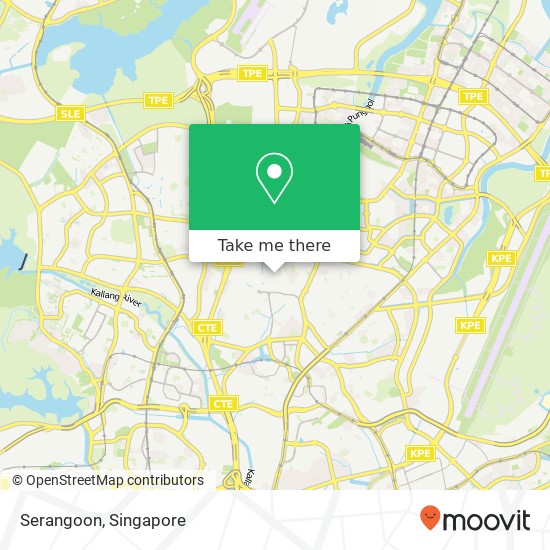 Serangoon map