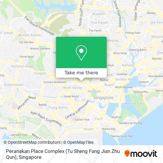 Peranakan Place Complex (Tu Sheng Fang Jian Zhu Qun) map