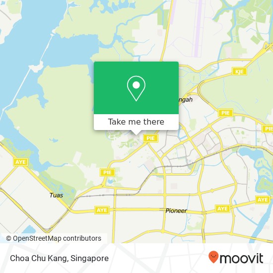 Choa Chu Kang map