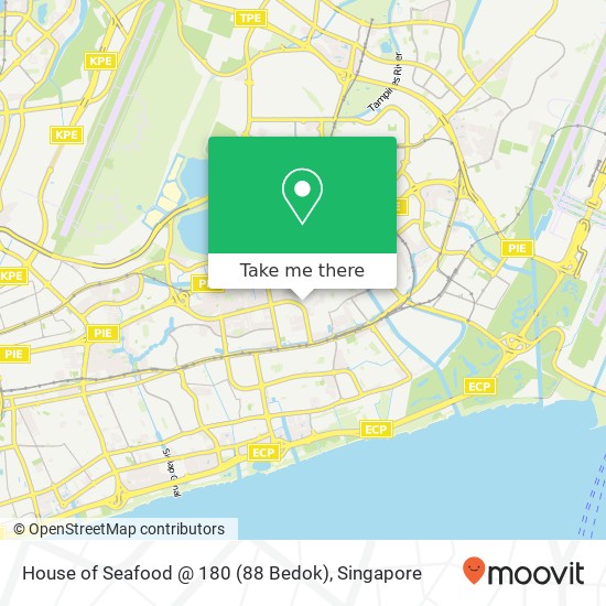 House of Seafood @ 180 (88 Bedok) map