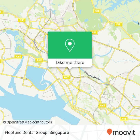 Neptune Dental Group map