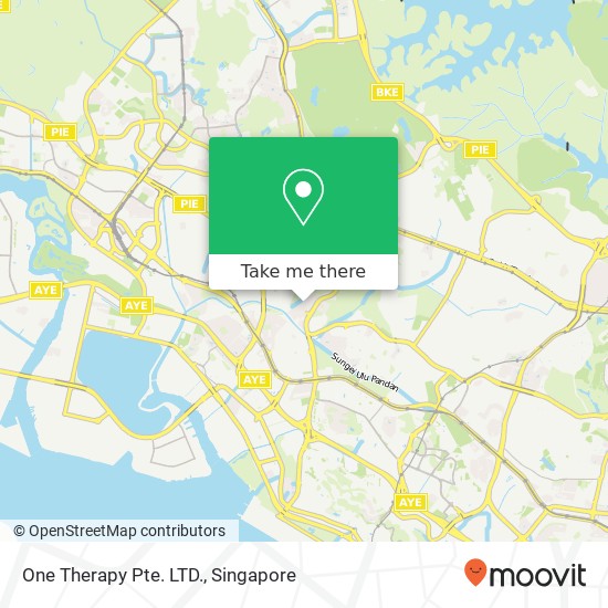 One Therapy Pte. LTD. map