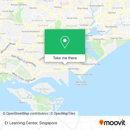 Et Learning Center map
