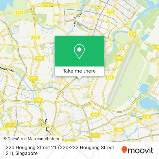 220 Hougang Street 21 map