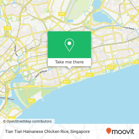 Tian Tian Hainanese Chicken Rice map