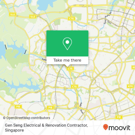 Gen Seng Electrical & Renovation Contractor地图