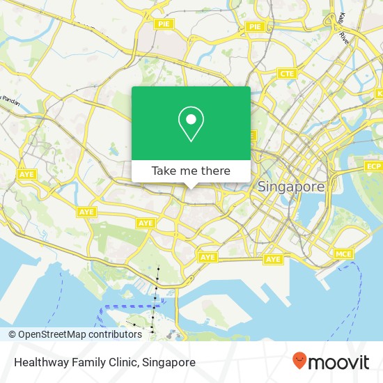 Healthway Family Clinic map