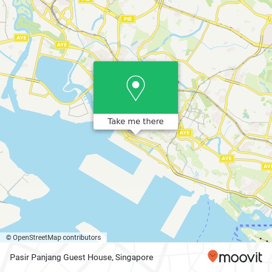Pasir Panjang Guest House map