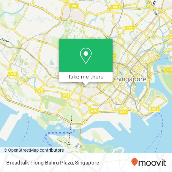 Breadtalk Tiong Bahru Plaza map
