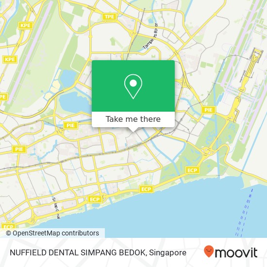 NUFFIELD DENTAL SIMPANG BEDOK map