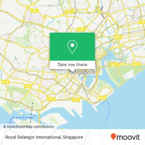 Royal Selangor International地图