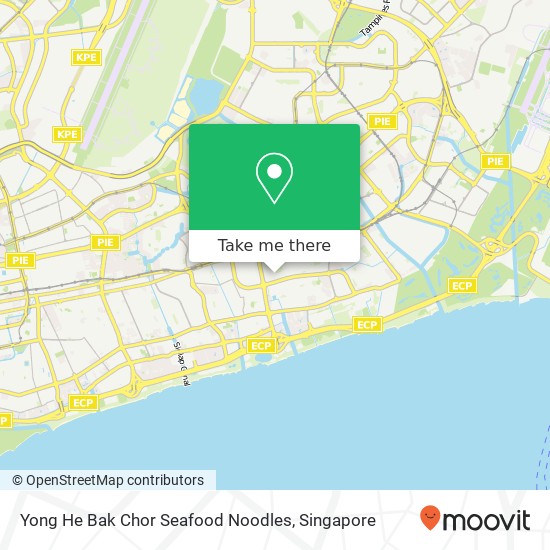 Yong He Bak Chor Seafood Noodles map