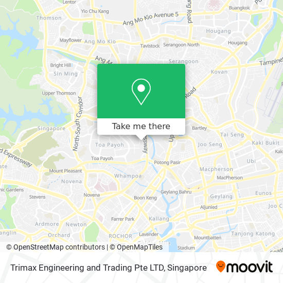 Trimax Engineering and Trading Pte LTD map