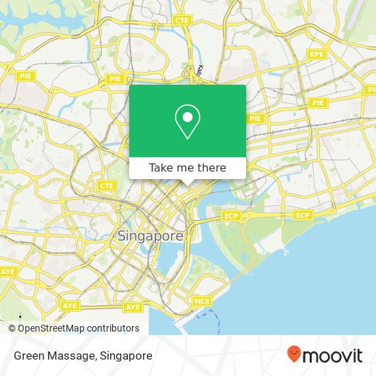 Green Massage map