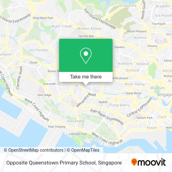 Opposite Queenstown Primary School地图