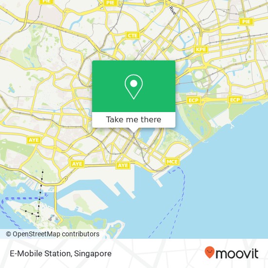 E-Mobile Station map