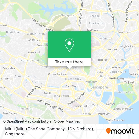 Mitju (Mitju The Shoe Company - ION Orchard) map