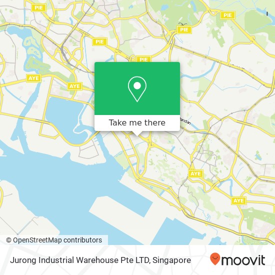 Jurong Industrial Warehouse Pte LTD map