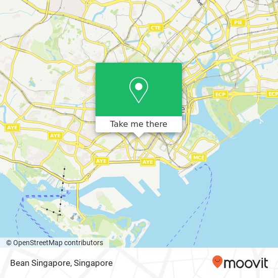 Bean Singapore地图