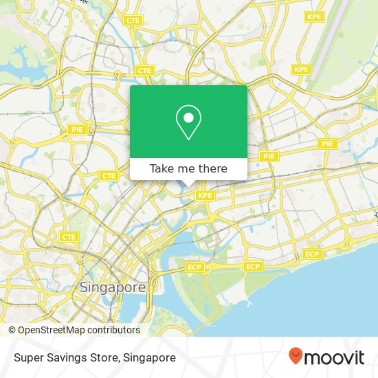Super Savings Store map