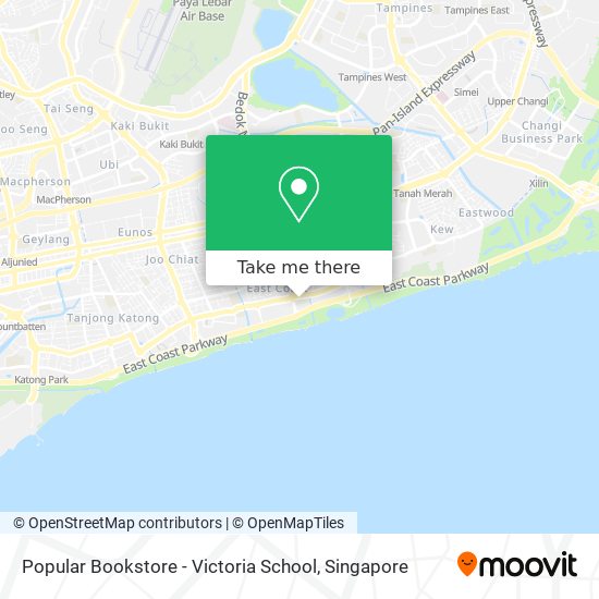 Popular Bookstore - Victoria School map