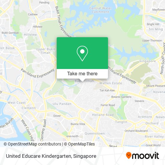 United Educare Kindergarten map