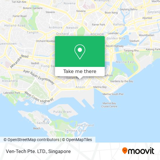 Ven-Tech Pte. LTD. map