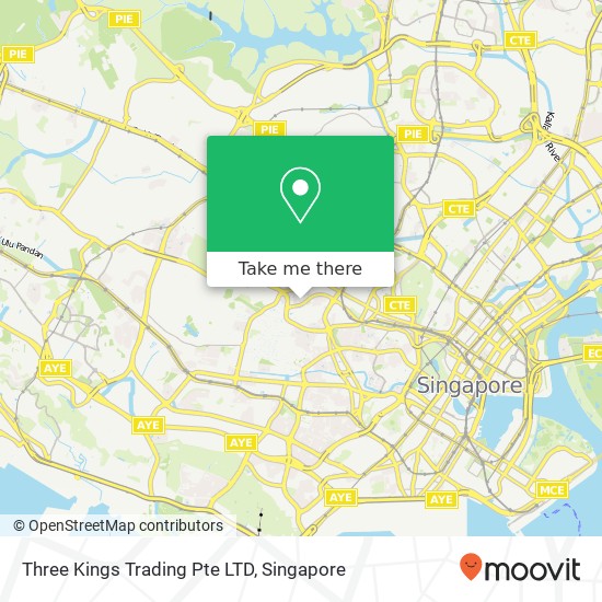 Three Kings Trading Pte LTD map