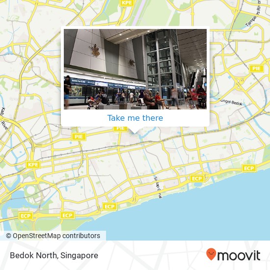 Bedok North map