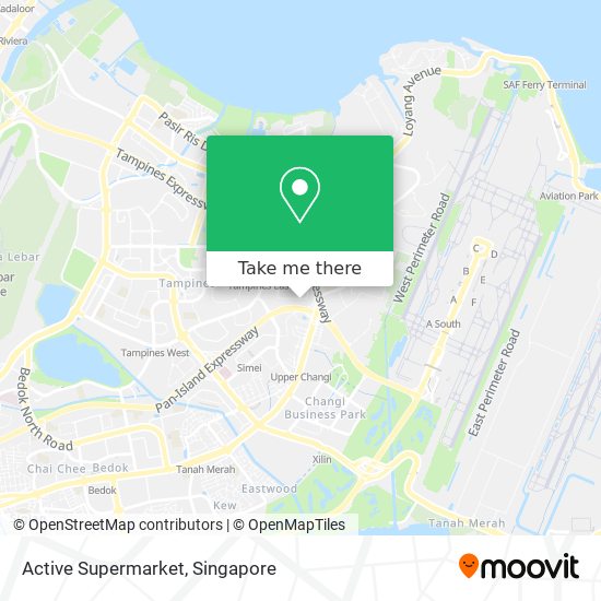 Active Supermarket map