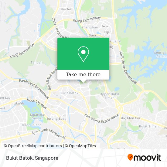 Bukit Batok map