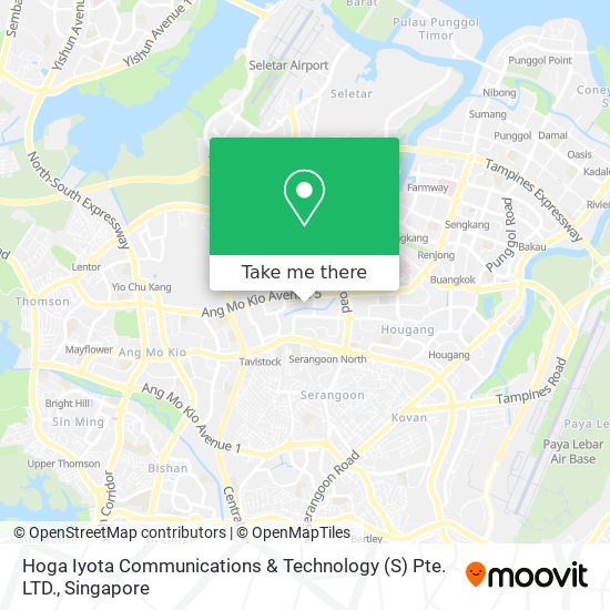 Hoga Iyota Communications & Technology (S) Pte. LTD. map