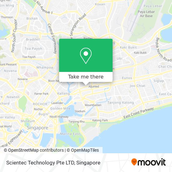 Scientec Technology Pte LTD map