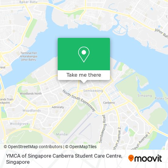 YMCA of Singapore Canberra Student Care Centre地图