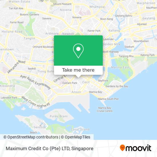 Maximum Credit Co (Pte) LTD map