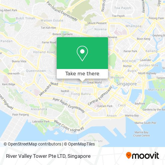 River Valley Tower Pte LTD map