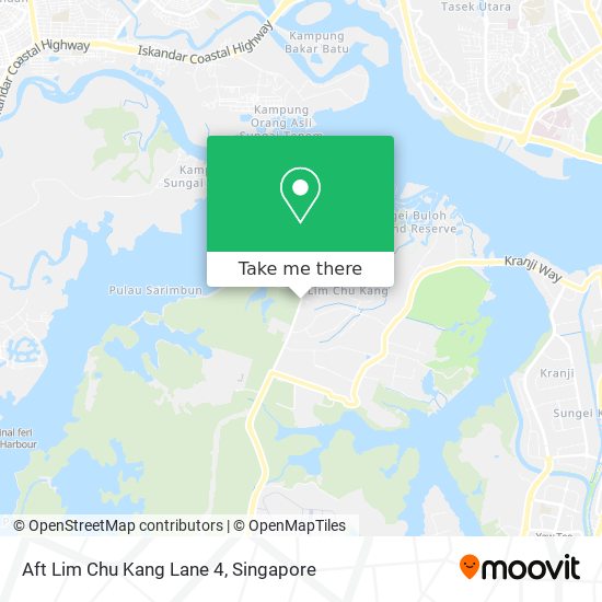 Aft Lim Chu Kang Lane 4 map