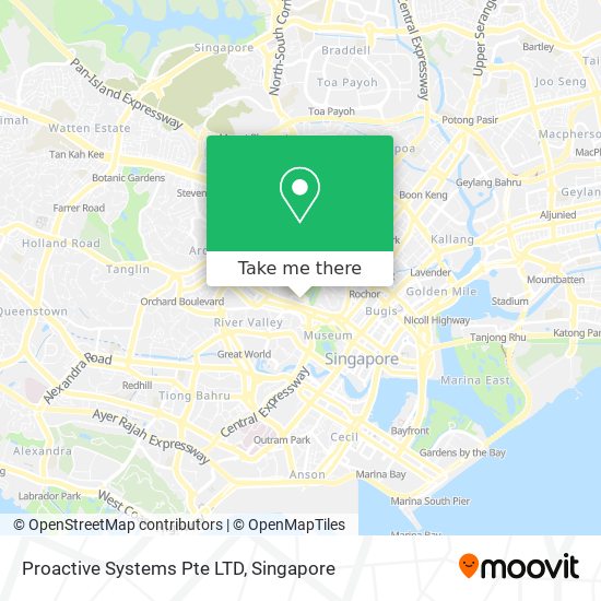 Proactive Systems Pte LTD map