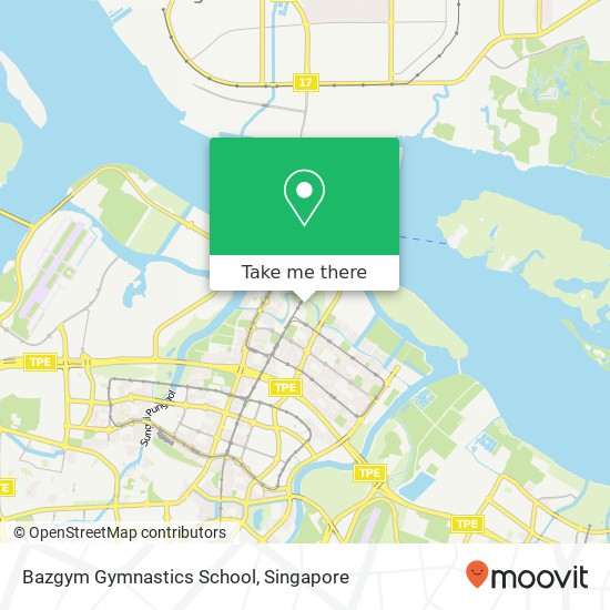 Bazgym Gymnastics School map