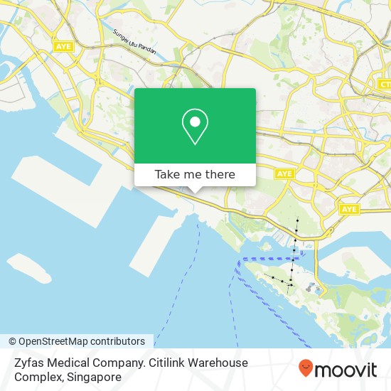 Zyfas Medical Company. Citilink Warehouse Complex map